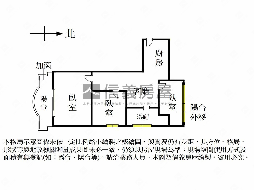 年前優惠！邊間美三房房屋室內格局與周邊環境