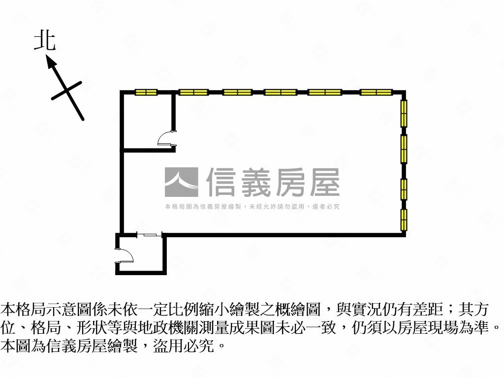 視野好角間藍海辦公室房屋室內格局與周邊環境