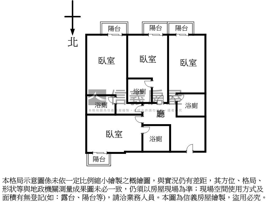 首購首選輕裝潢四房房屋室內格局與周邊環境