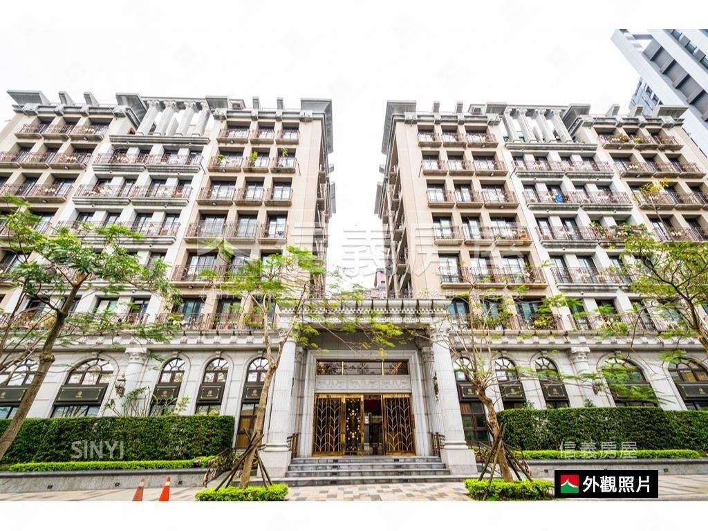 美麗香朵面中庭房屋室內格局與周邊環境