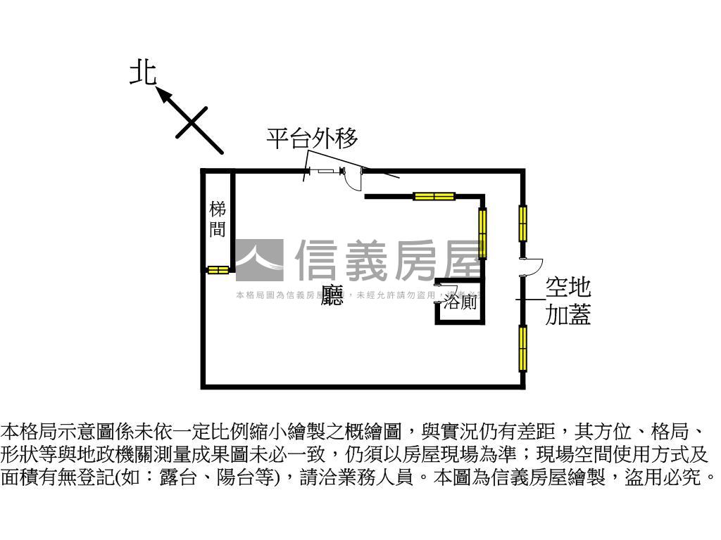 板橋住店大空間一樓房屋室內格局與周邊環境