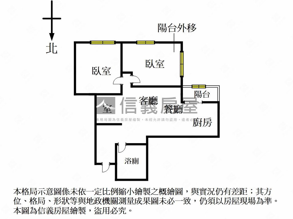 民生社區富錦街美妝華廈房屋室內格局與周邊環境