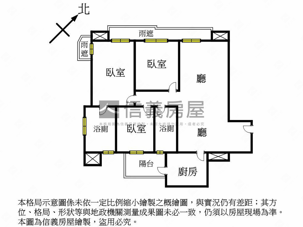 專任！忠孝大院舒適大三房房屋室內格局與周邊環境