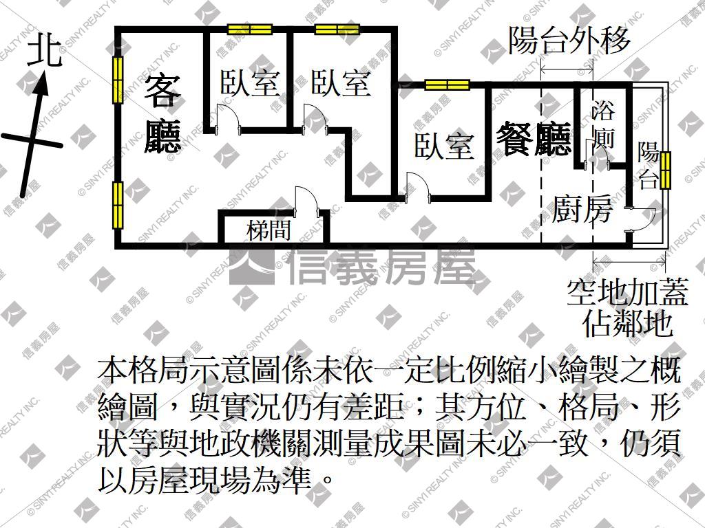 文成北街邊間二樓免爬高房屋室內格局與周邊環境