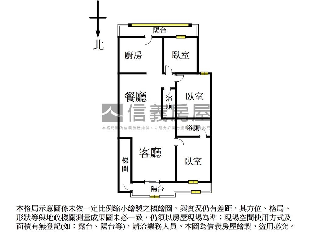 忠誠五樓．誠意皆可談房屋室內格局與周邊環境