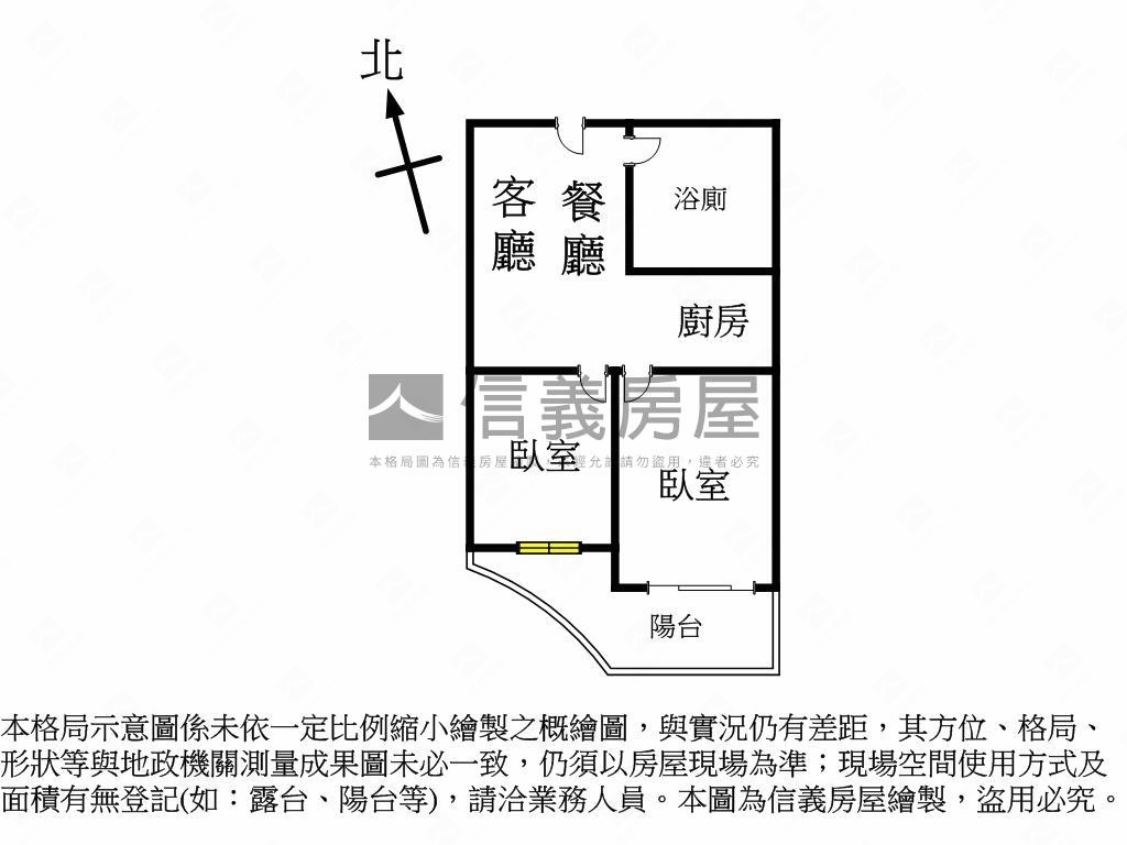 博愛香榭。高樓美景兩房房屋室內格局與周邊環境