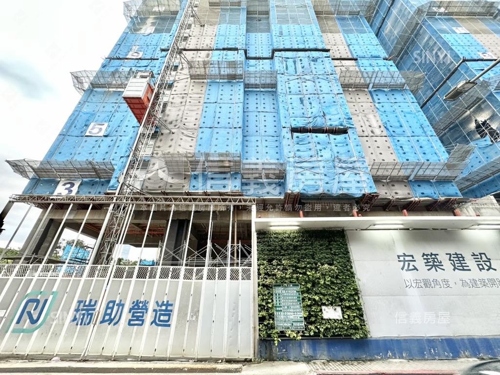 麟光站宏築信義大器店面房屋室內格局與周邊環境