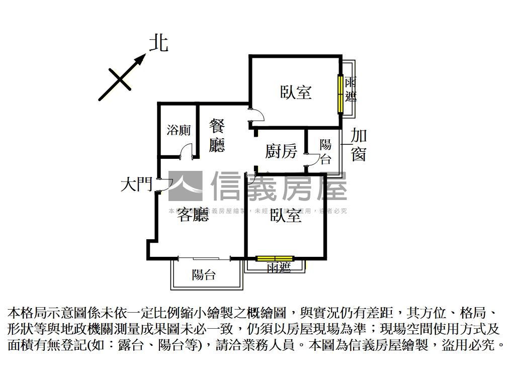 麥迪奇稀有雙陽台大２房房屋室內格局與周邊環境