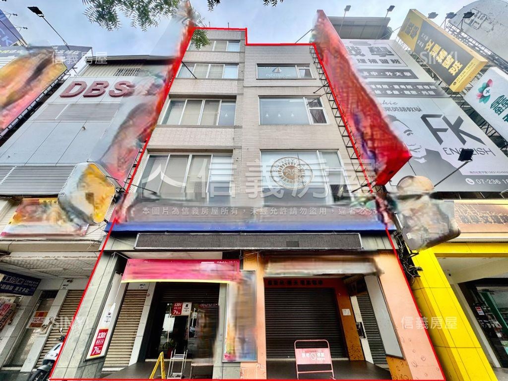 中山高雄車站捷運黃金透店房屋室內格局與周邊環境