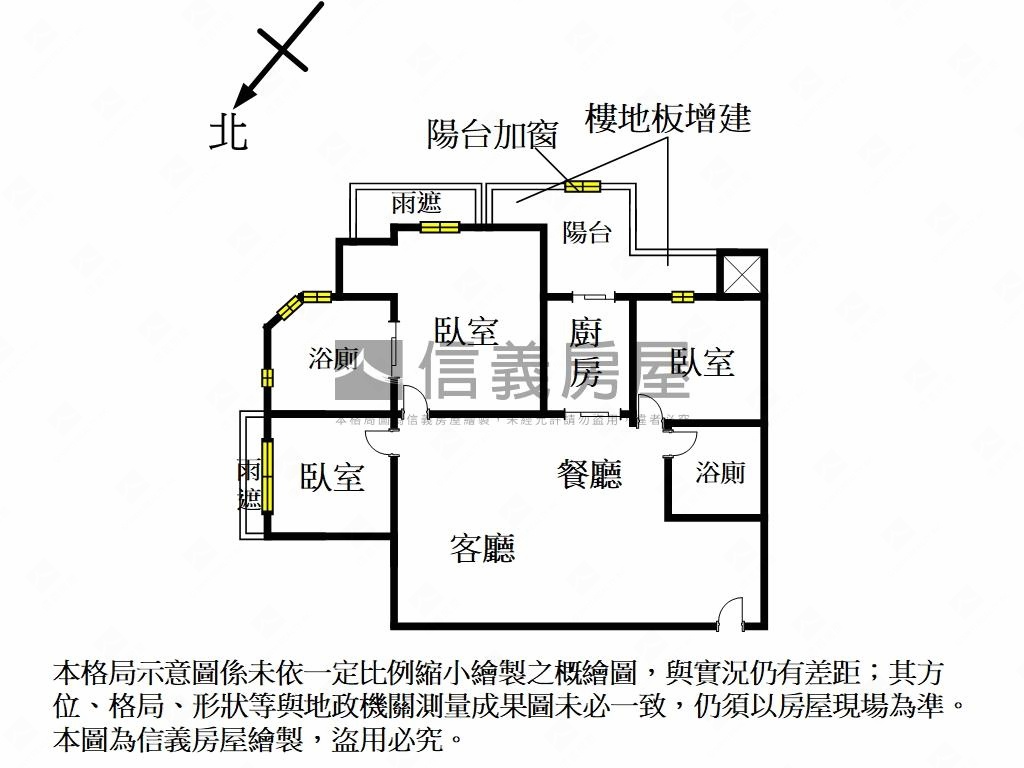玉上園．溫馨美妝三房車位房屋室內格局與周邊環境