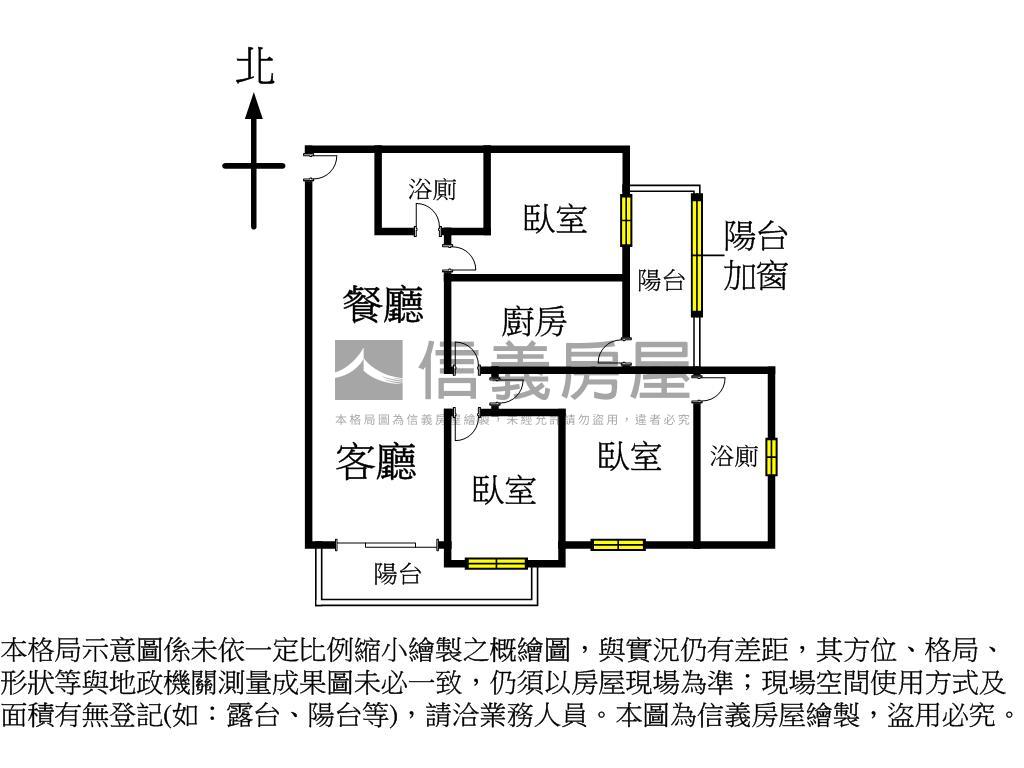 勝美琚３房平車朝南好棒房屋室內格局與周邊環境