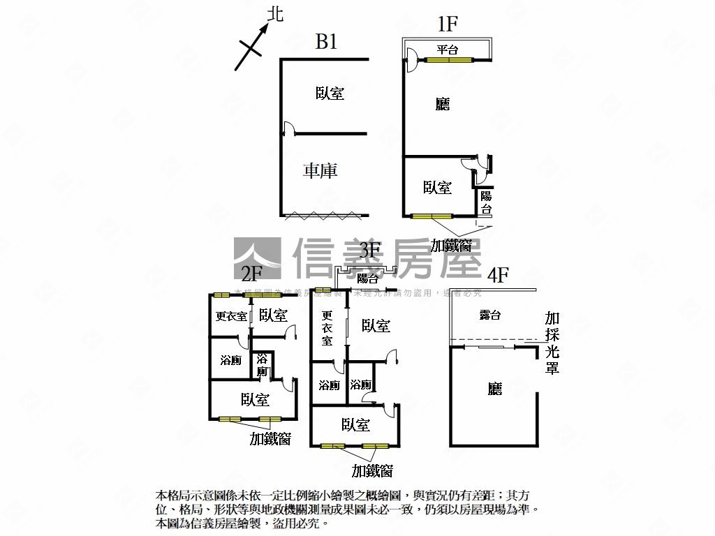楊梅大鎮稀有大空間透天５房屋室內格局與周邊環境
