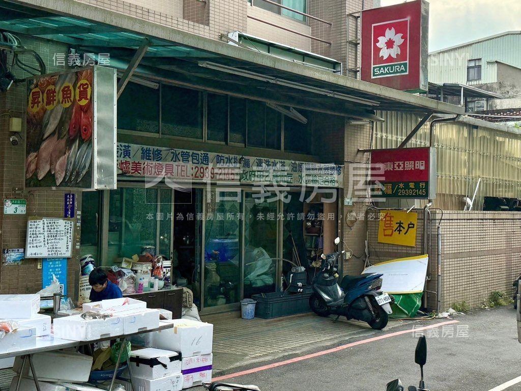 木新市場挑高人潮金店房屋室內格局與周邊環境