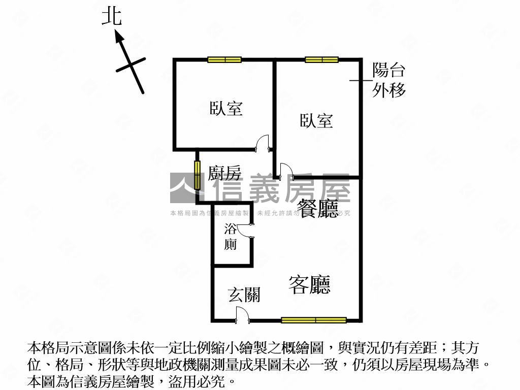 捷運南屯站低總價邊間２房房屋室內格局與周邊環境