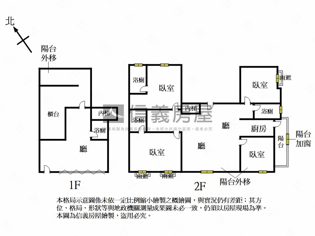 民視商圈１＋２樓大空間房屋室內格局與周邊環境