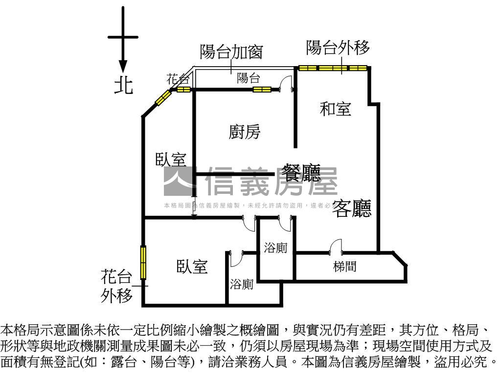 由鉅建設精緻裝潢２房平車房屋室內格局與周邊環境