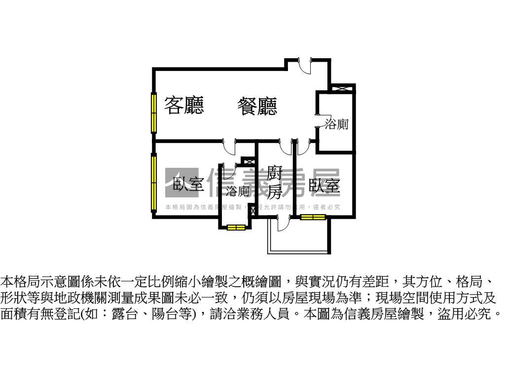 威均帝璽Ａ７高樓美屋房屋室內格局與周邊環境