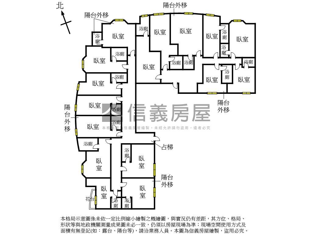 一中商圈電梯１６套金雞母房屋室內格局與周邊環境