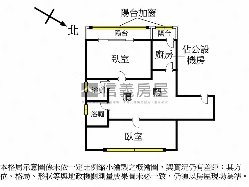 明星學區中正國璽房屋室內格局與周邊環境