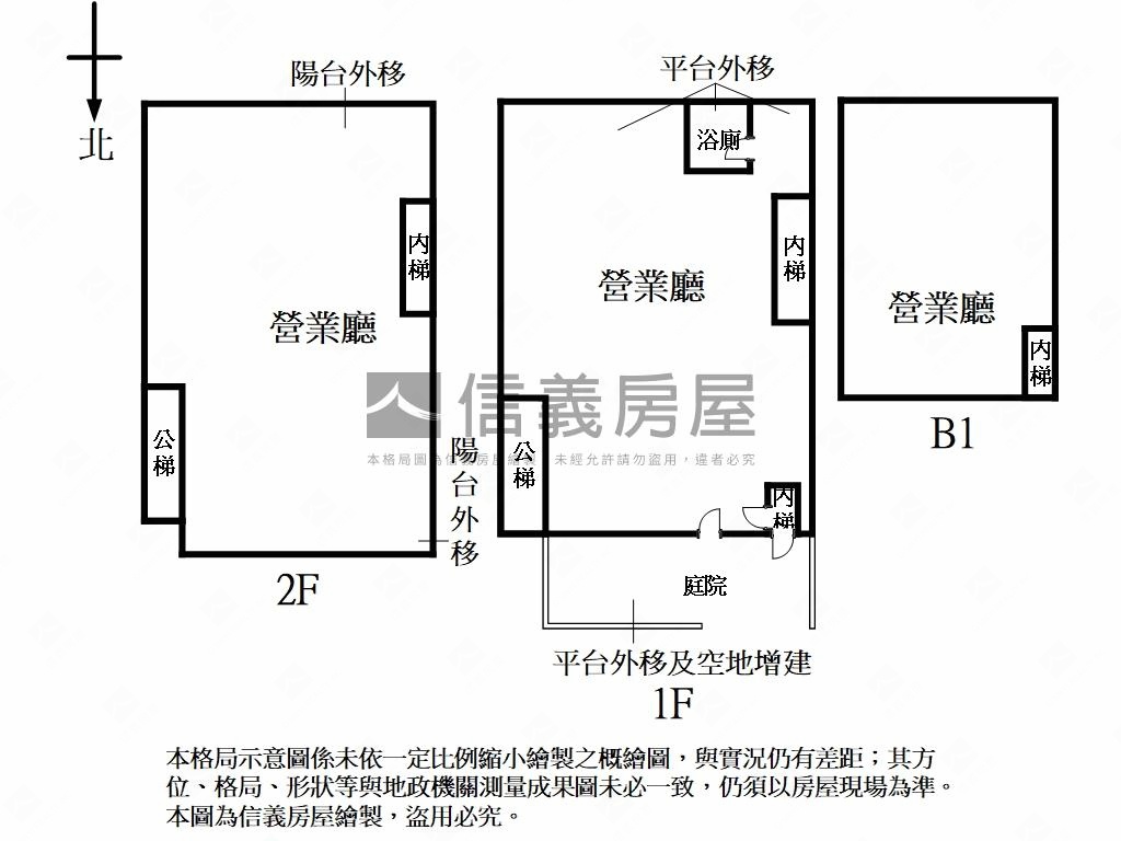 信義市府１＋２樓房屋室內格局與周邊環境