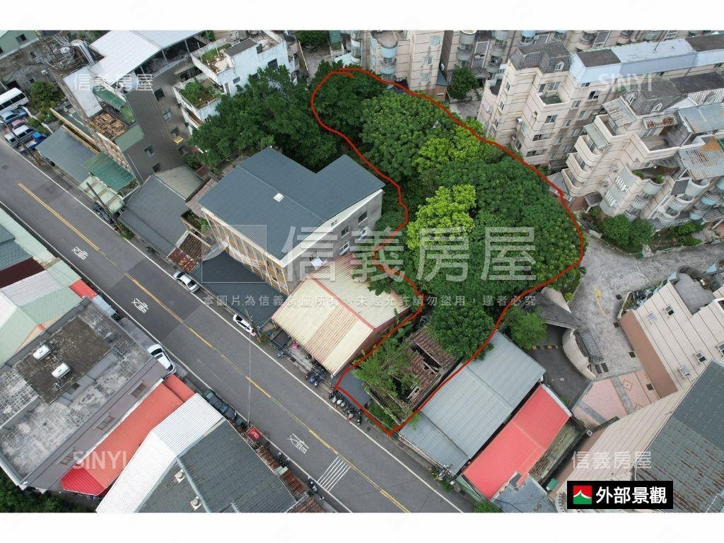 近學區臨馬路土地房屋室內格局與周邊環境
