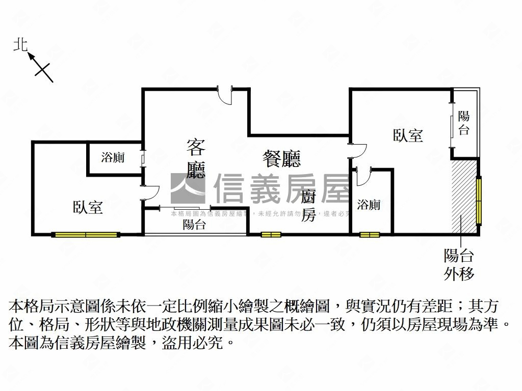 崇學裝潢健身美寓房屋室內格局與周邊環境