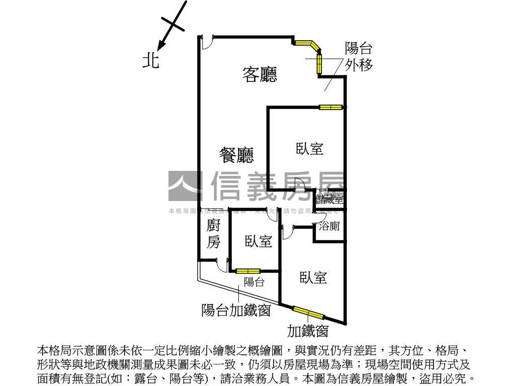 愛心路，溫馨雅緻三房車位房屋室內格局與周邊環境