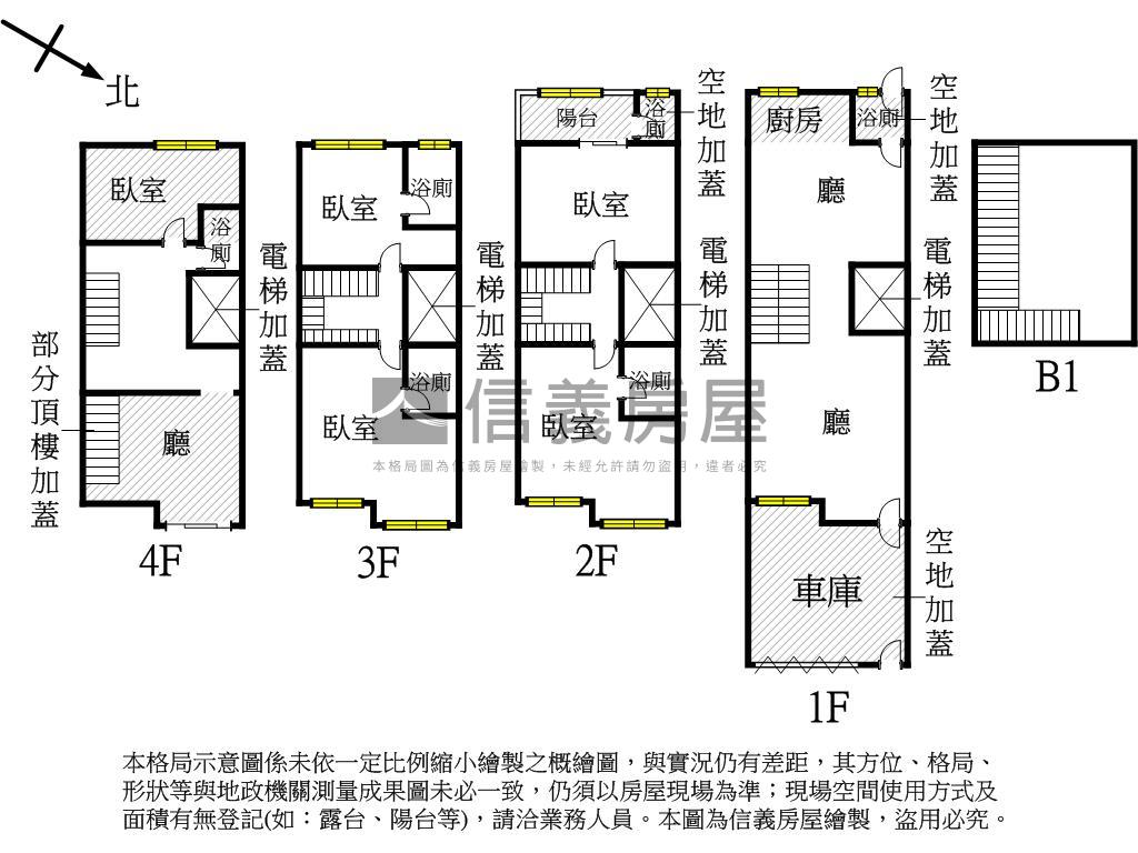 文化中心車庫透天房屋室內格局與周邊環境
