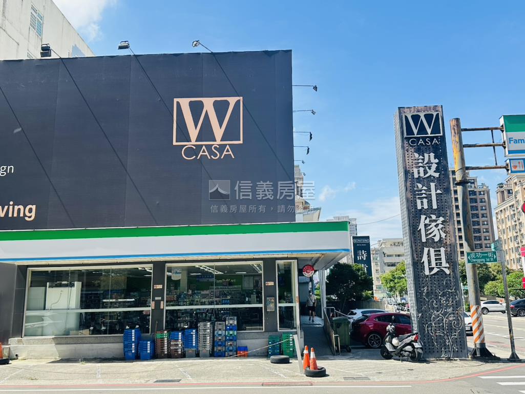 寶佳桂冠外棟角間８樓房屋室內格局與周邊環境