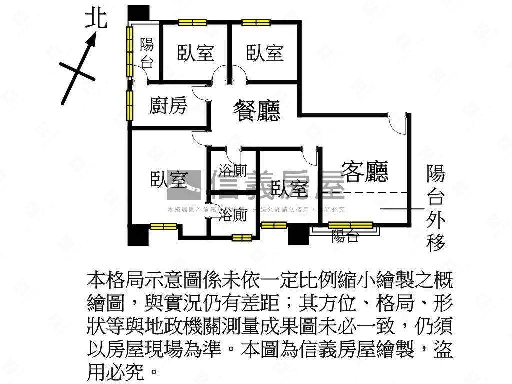 尊爵不凡．景觀四房車位房屋室內格局與周邊環境