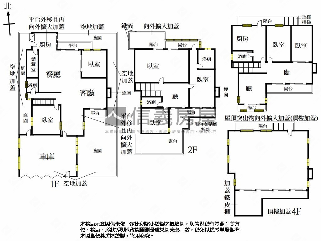 伯爵朝南透天房屋室內格局與周邊環境