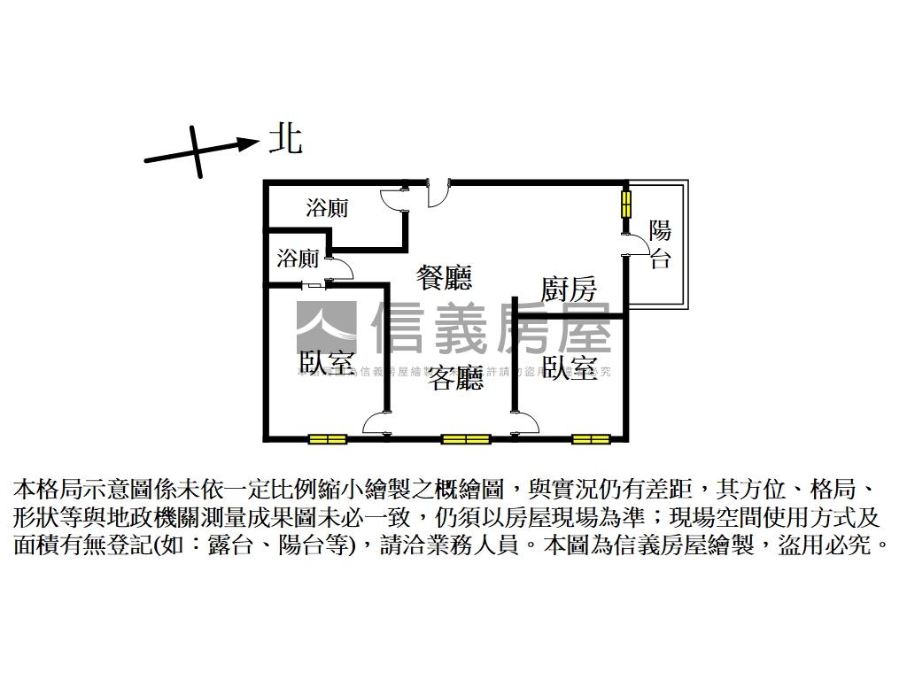台北馥境稀有釋出美兩房房屋室內格局與周邊環境