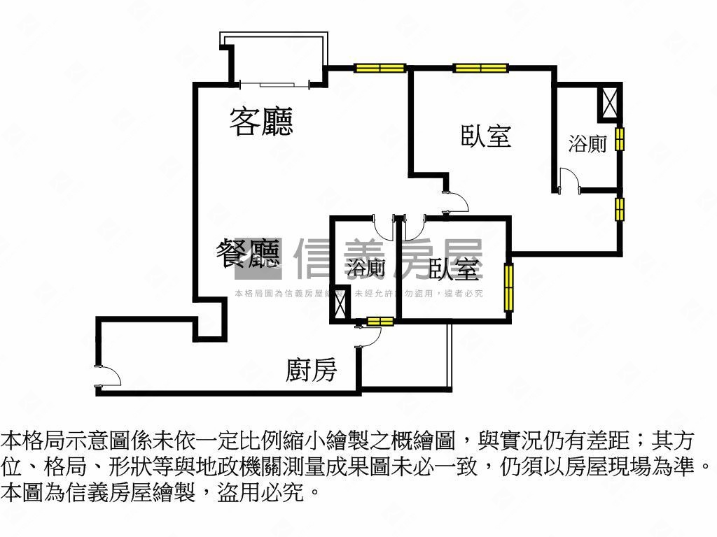 春福天綻次頂樓２房雙平車房屋室內格局與周邊環境