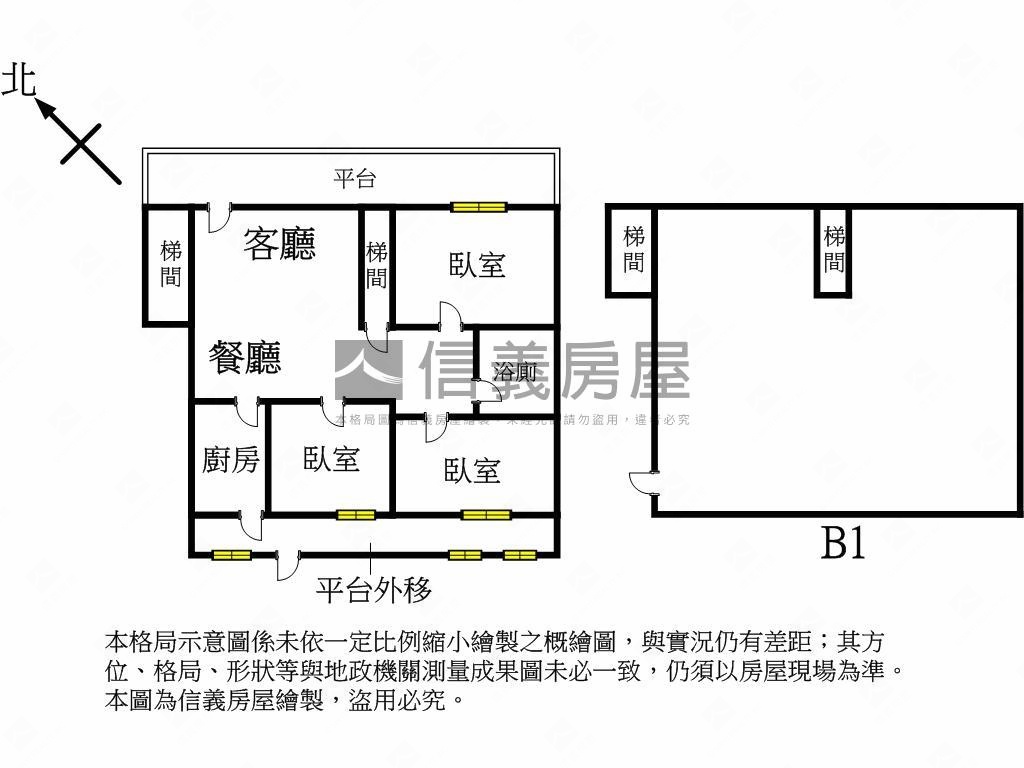 長江公寓一樓大空間房屋室內格局與周邊環境