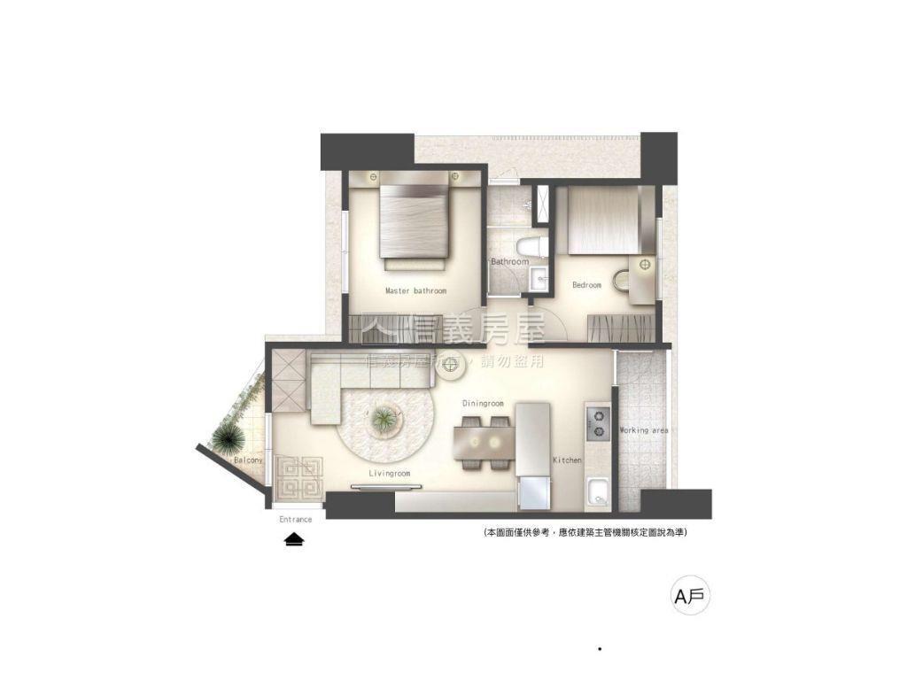 景美預售（丰景）Ａ－２Ｆ房屋室內格局與周邊環境