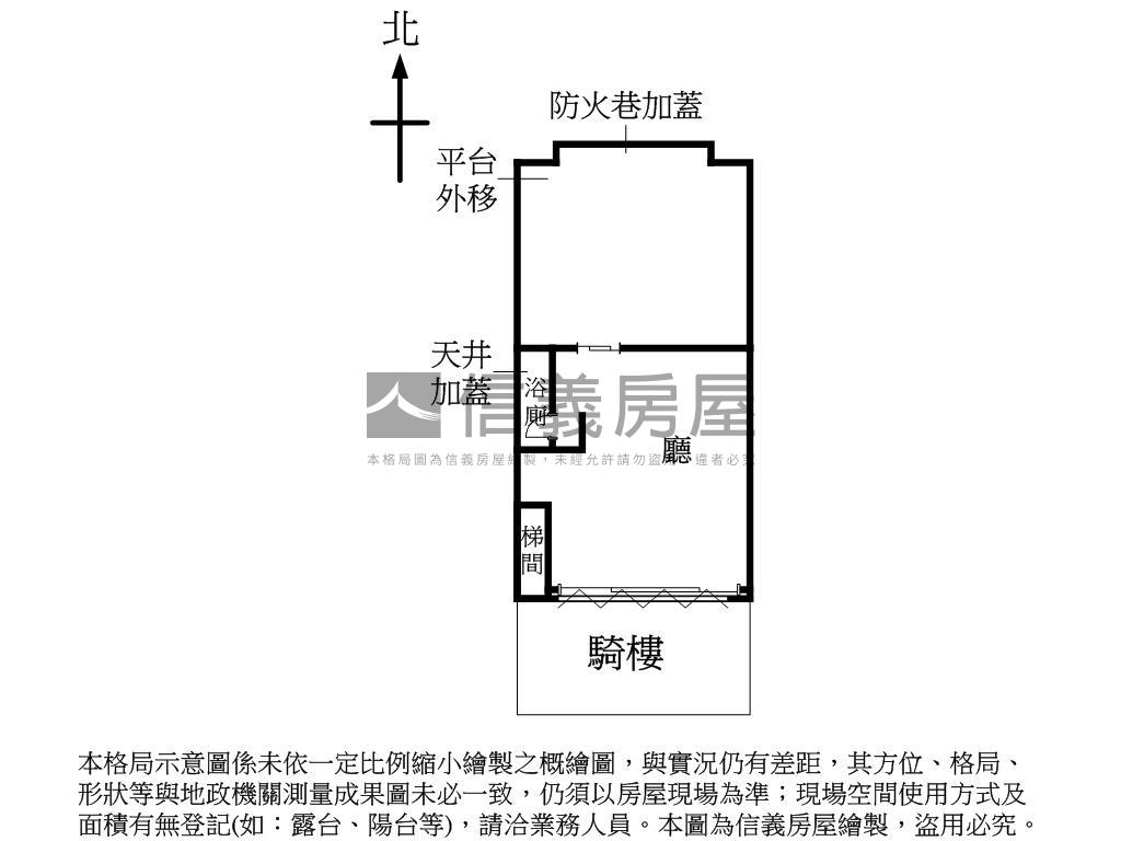 中心商圈面馬路店面房屋室內格局與周邊環境
