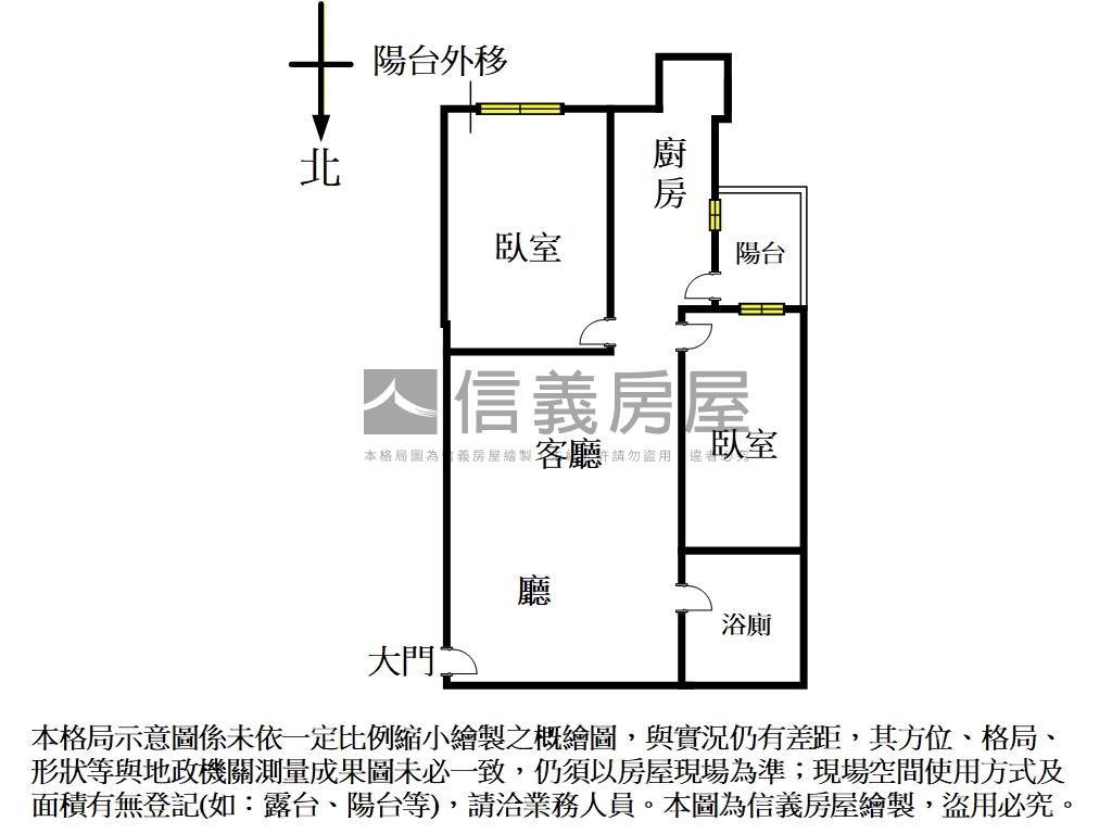 伯爵面公園景觀兩房房屋室內格局與周邊環境