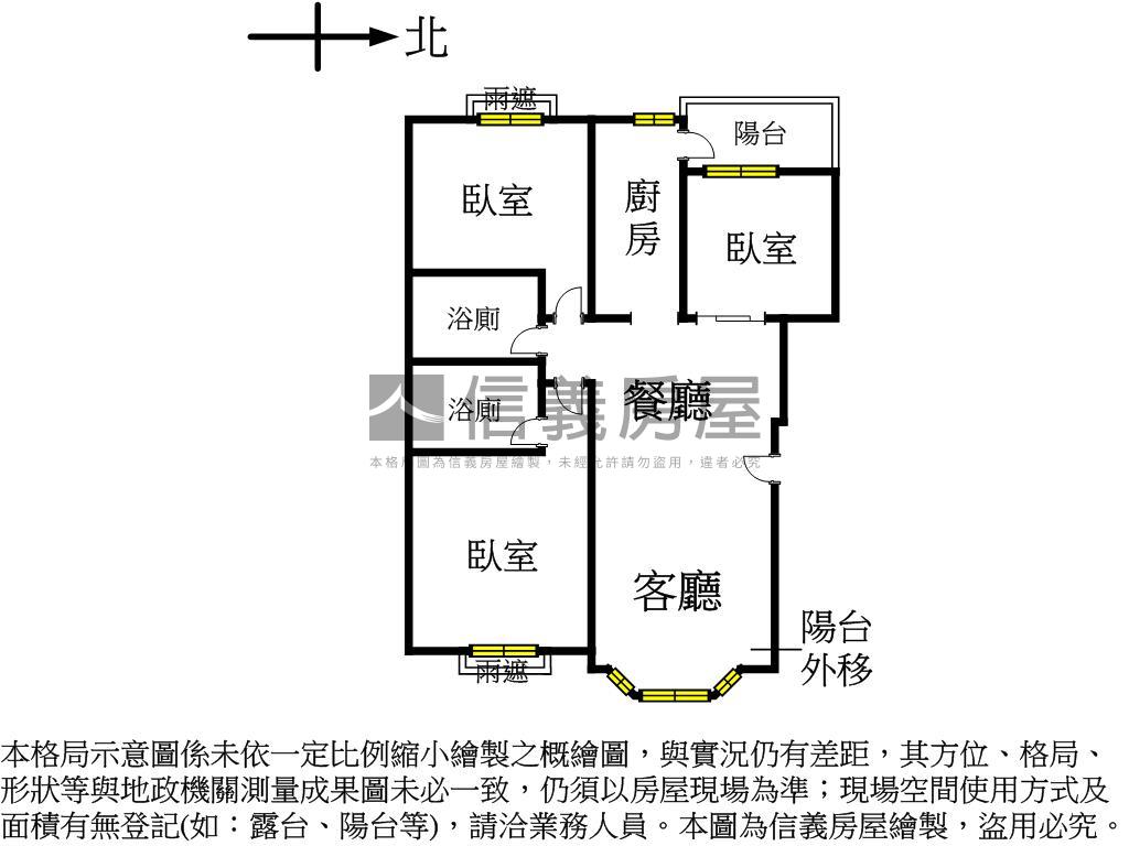 推薦！市政寶佳麗三房平車房屋室內格局與周邊環境
