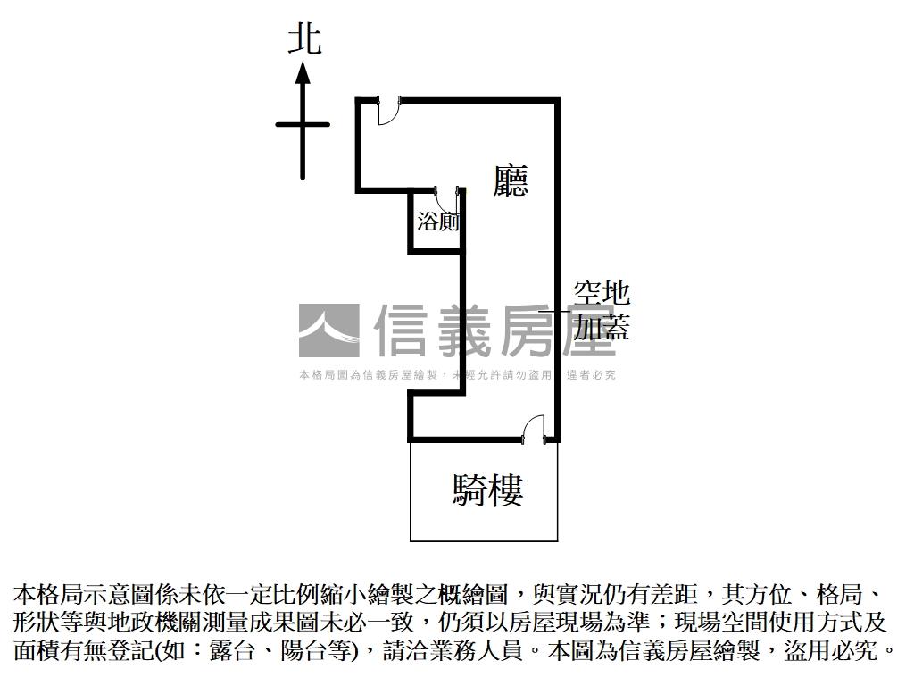 正仁愛路林蔭大道店面房屋室內格局與周邊環境