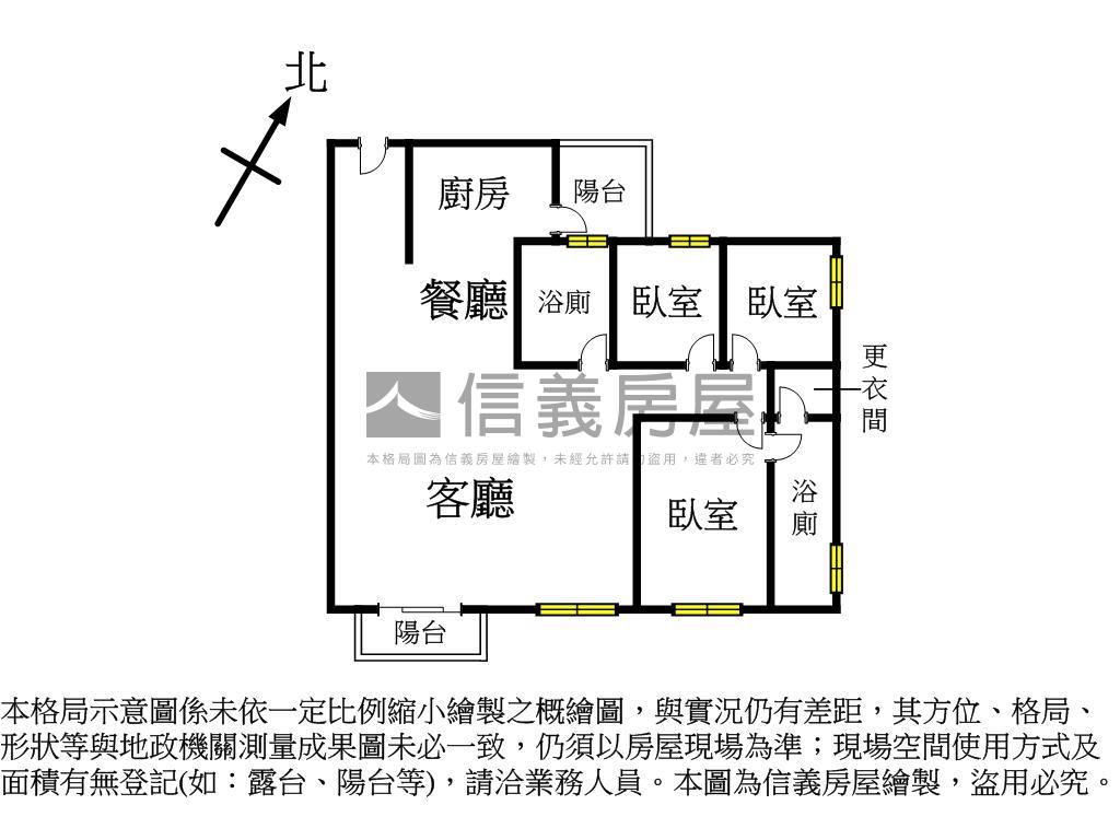 森之道．次頂樓三房雙車位房屋室內格局與周邊環境