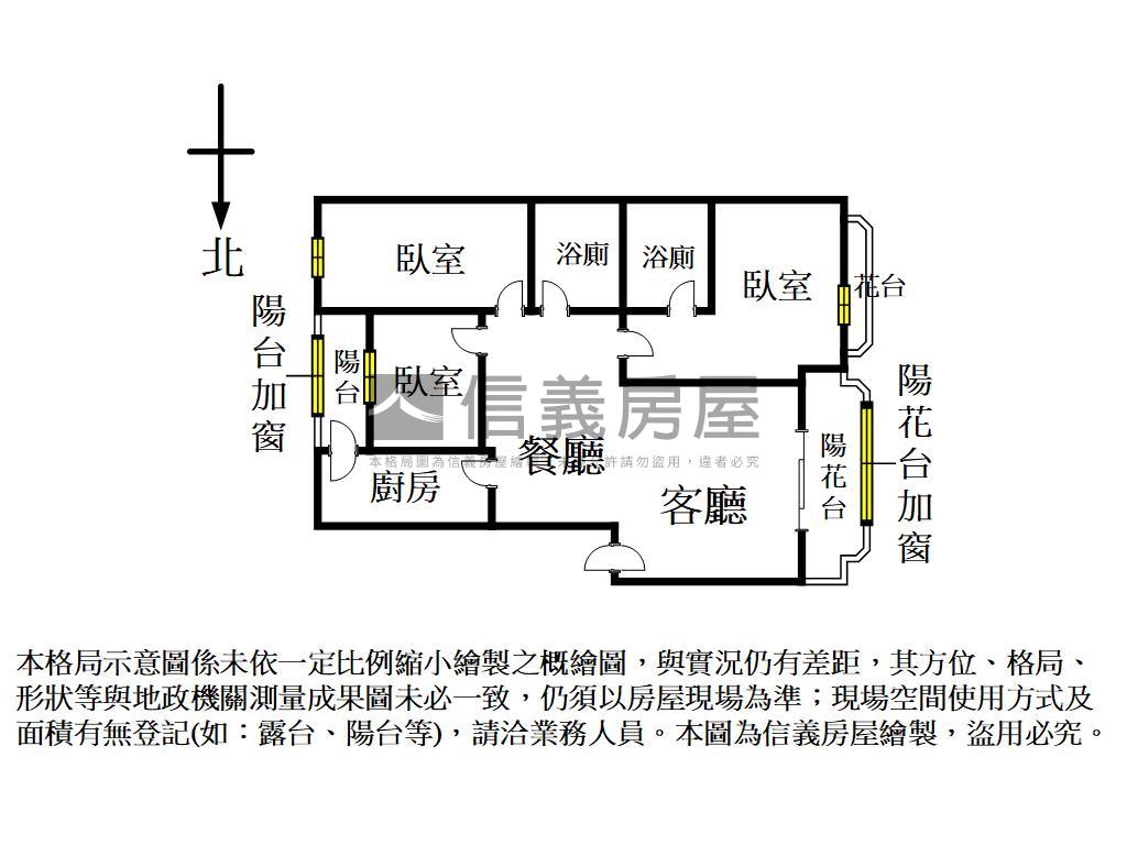 近彰基健身公寓房屋室內格局與周邊環境