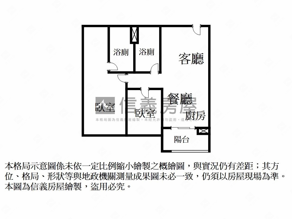 名毅吾山靚山兩房雙衛房屋室內格局與周邊環境