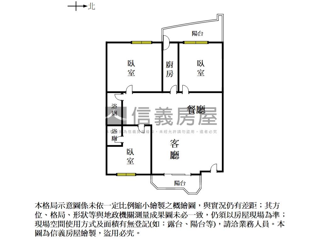 成大｜長榮新城三房平車房屋室內格局與周邊環境