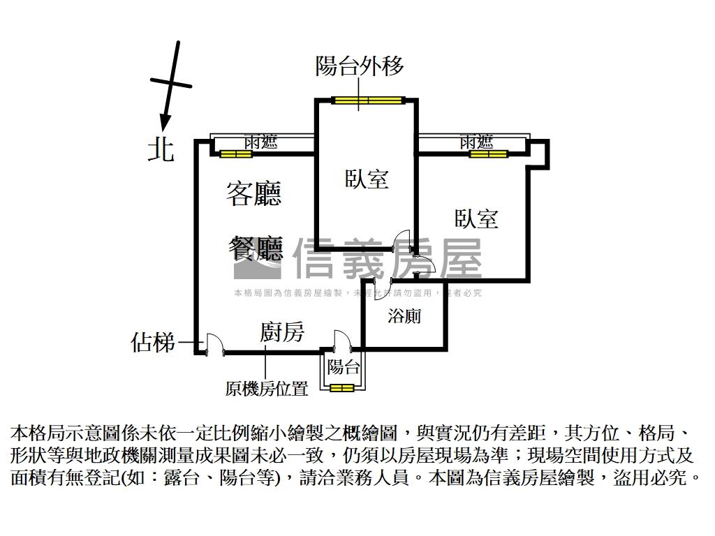 專任！稀有小西華兩房車房屋室內格局與周邊環境