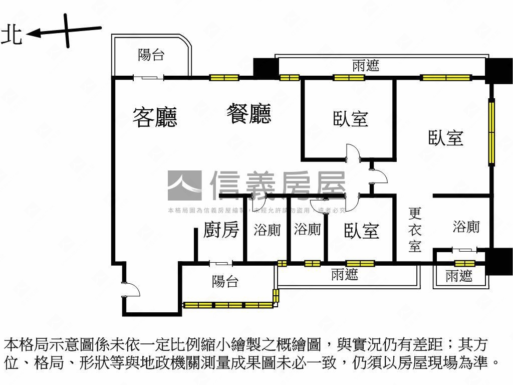 岳泰三房雙車位房屋室內格局與周邊環境