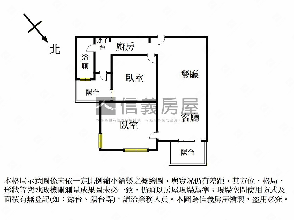 明臣河景未來捷運二房房屋室內格局與周邊環境