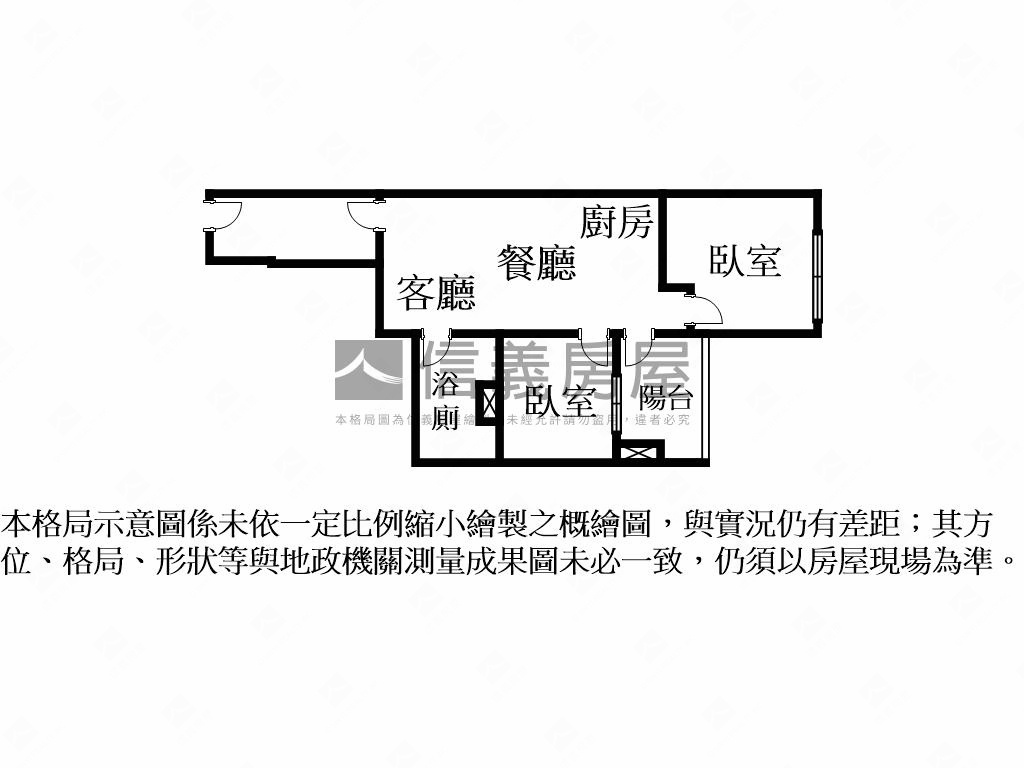 市政新銳頂樓二房平車房屋室內格局與周邊環境