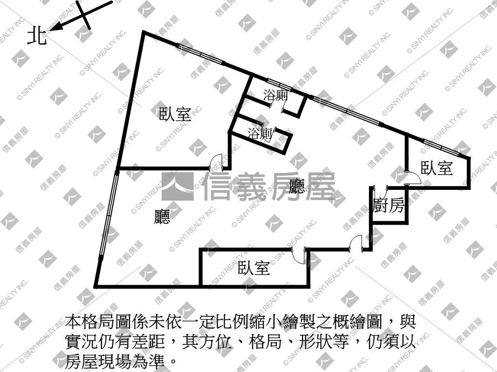 萬中選一觀天下房屋室內格局與周邊環境