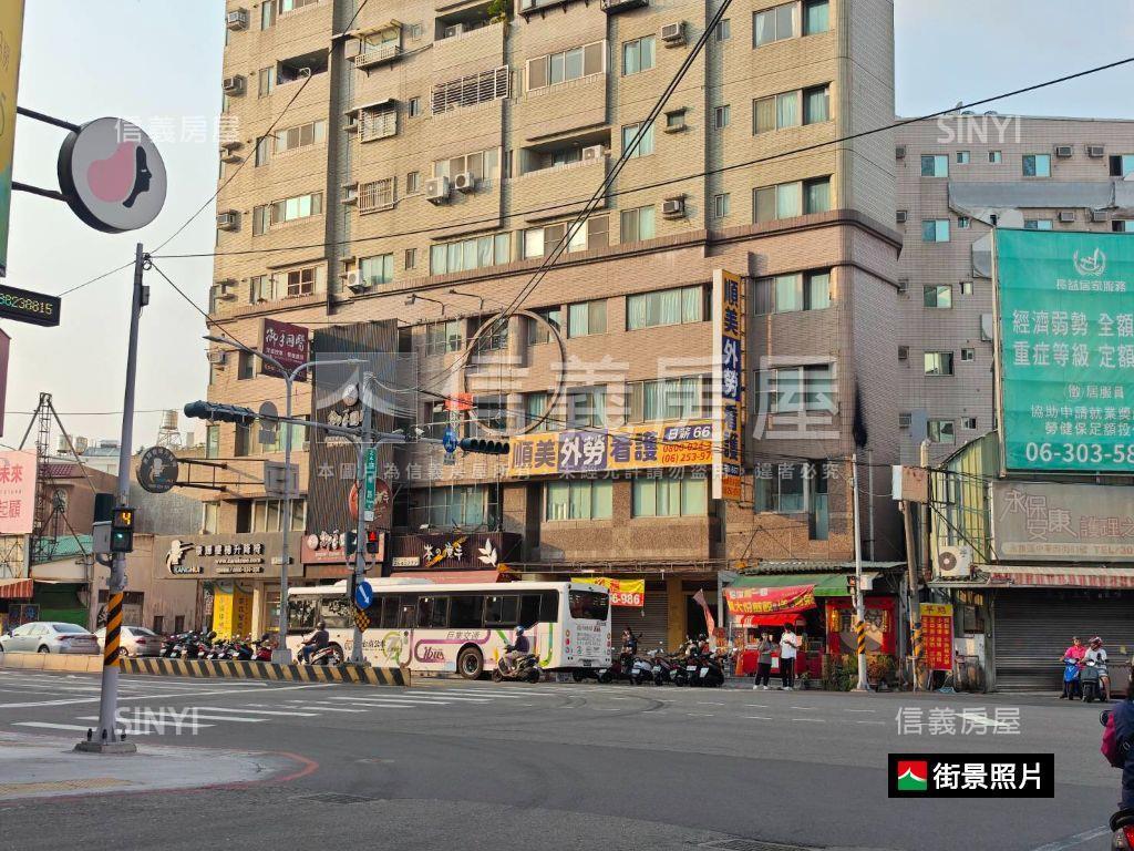 南台科大臨路吃市店面房屋室內格局與周邊環境