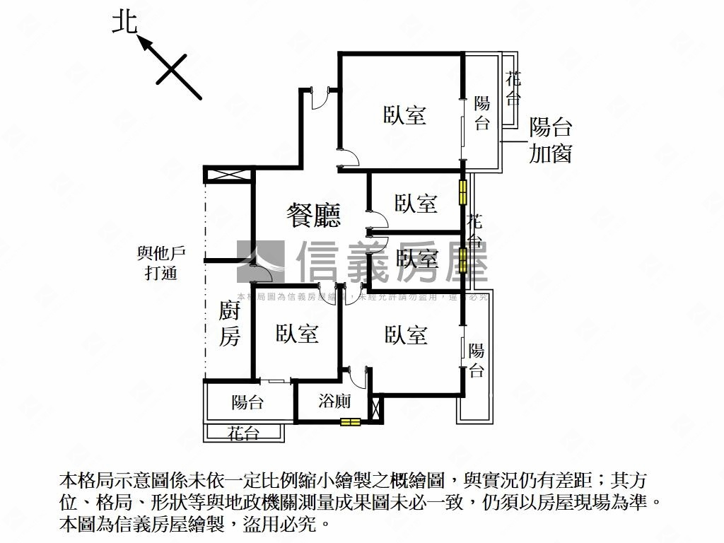 台北水都●面中庭房屋室內格局與周邊環境